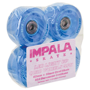 Impala Rollerskates Light Up Wheel - 4 pack
