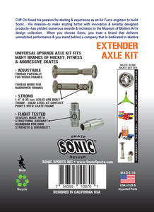 SONIC Extender Axle Kit